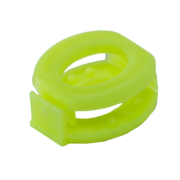 Lockoz Safe Clip-on Shoelace Knot - Neon Yellow