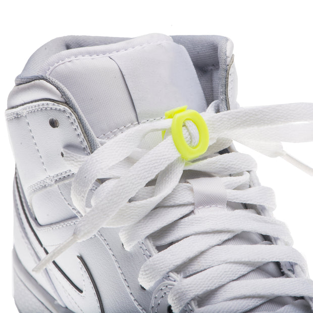 Lockoz Safe Clip-on Shoelace Knot - Neon Yellow